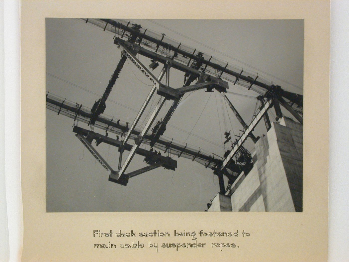 SanFrancisco - Oakland Bay Bridge under construction, Oakland and San Francisco, California