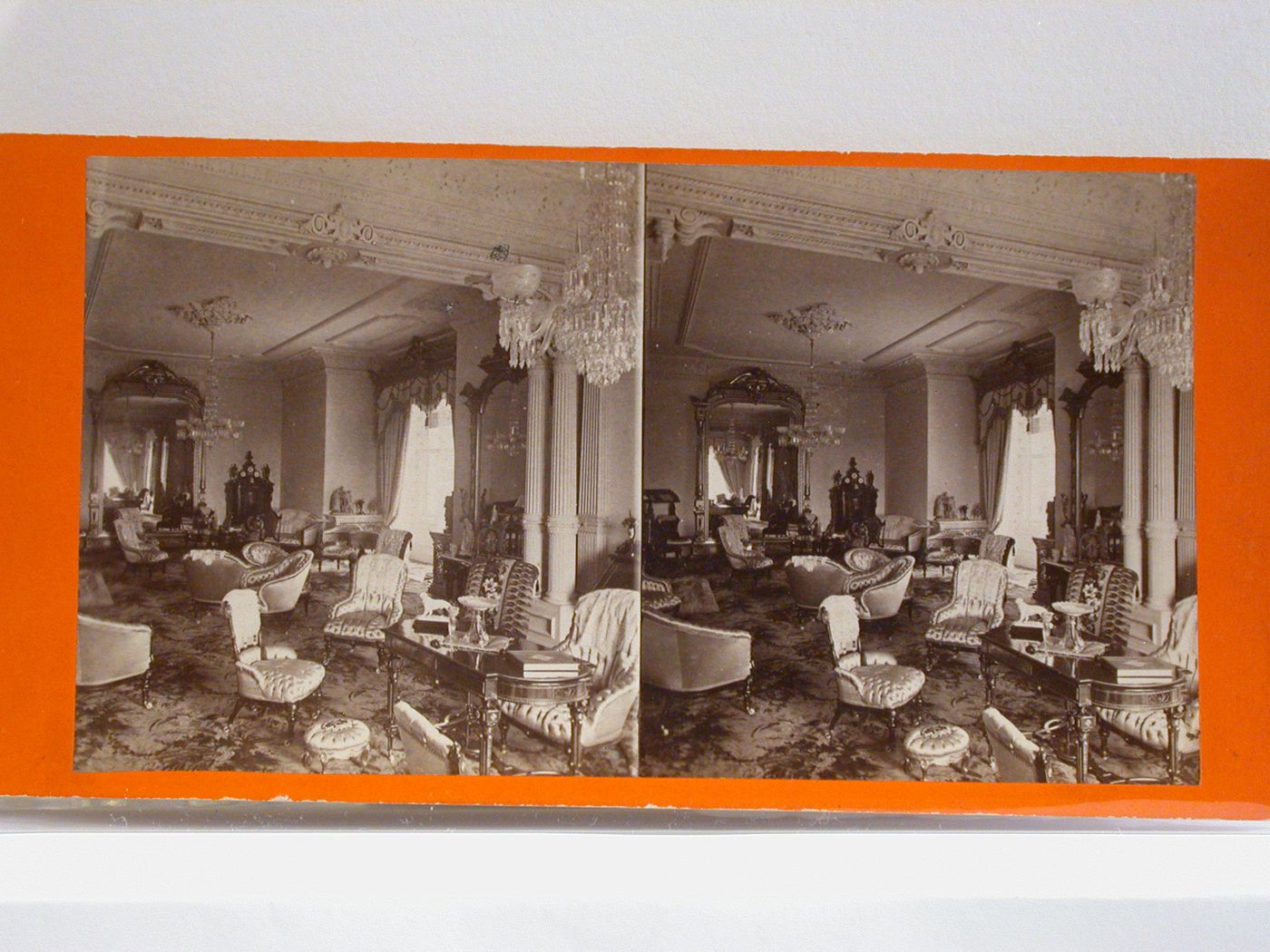 Interior view of the living room, Linton Residence, Montréal, Québec