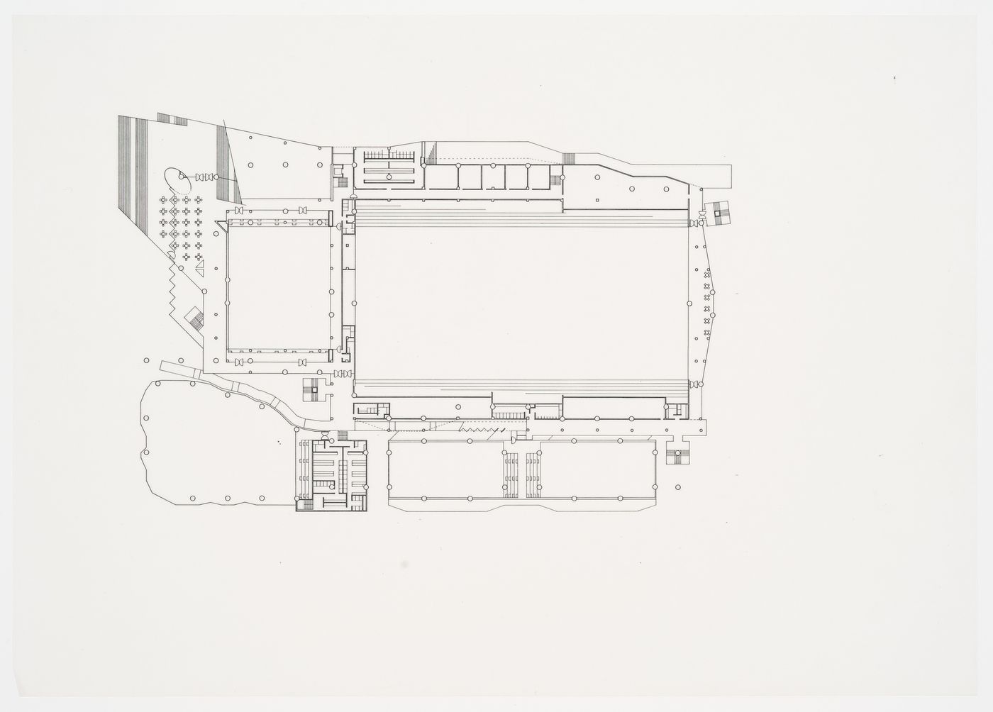 Plan, Odawara Municipal Sports Complex, Odawara, Kanagawa, Japan