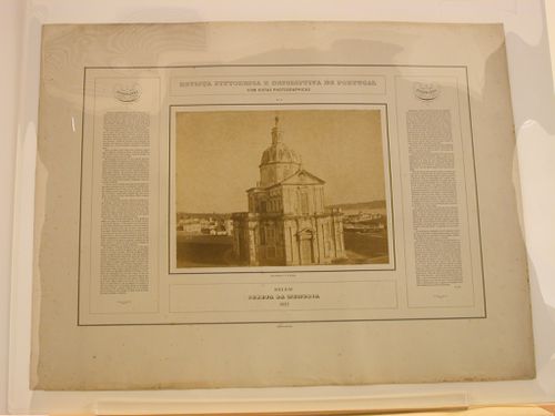 Plate from portfolio ''Revista Pittoresca e Descriptiva de Portugal com Vistas Photographicas''