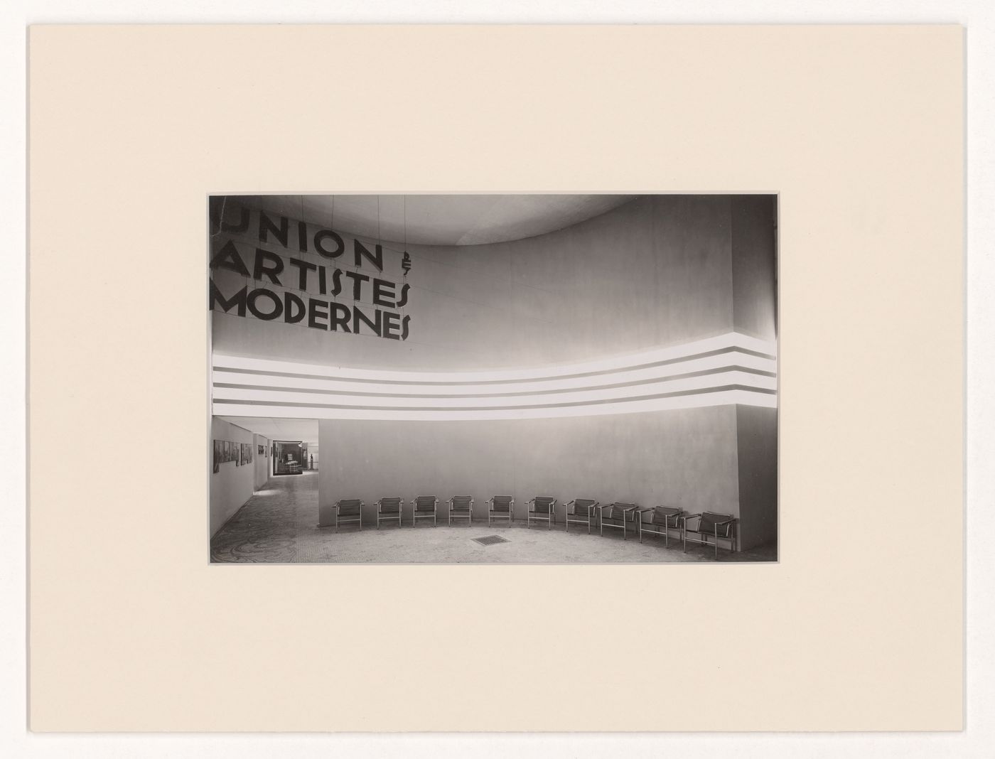 First exhibition of L'Union des artistes modernes (The French Union of Modern Artists), musée des Arts décoratifs, Paris, France