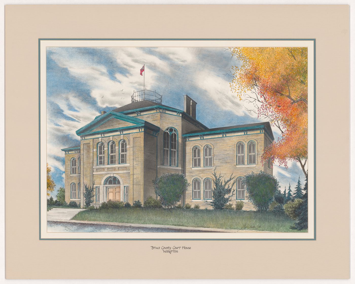 Bruce County Court House, Walkerton, from Court Houses in Ontario