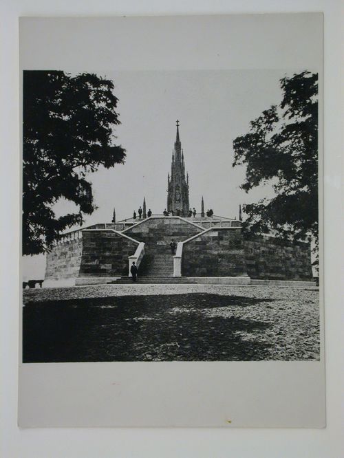 View of the Denkmal für die Befreiungskriege [Memorial for the Wars of Liberation], Kreuzberg, Berlin, Germany