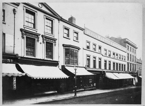 View of Bull Street, Birmingham, England