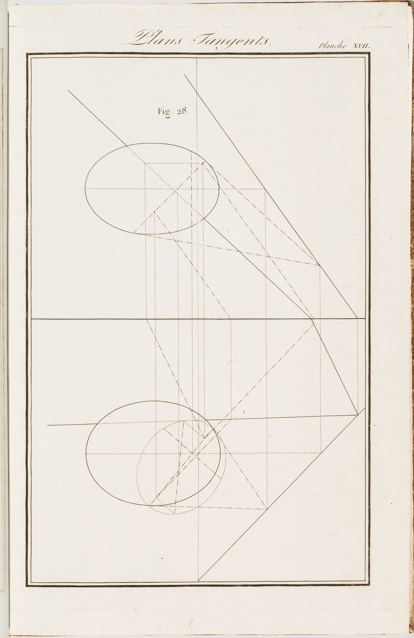 "Plans Tangents": geometry exercise