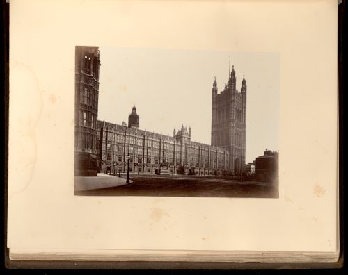 Plate from book ''The Abbey and Palace of Westminster''
