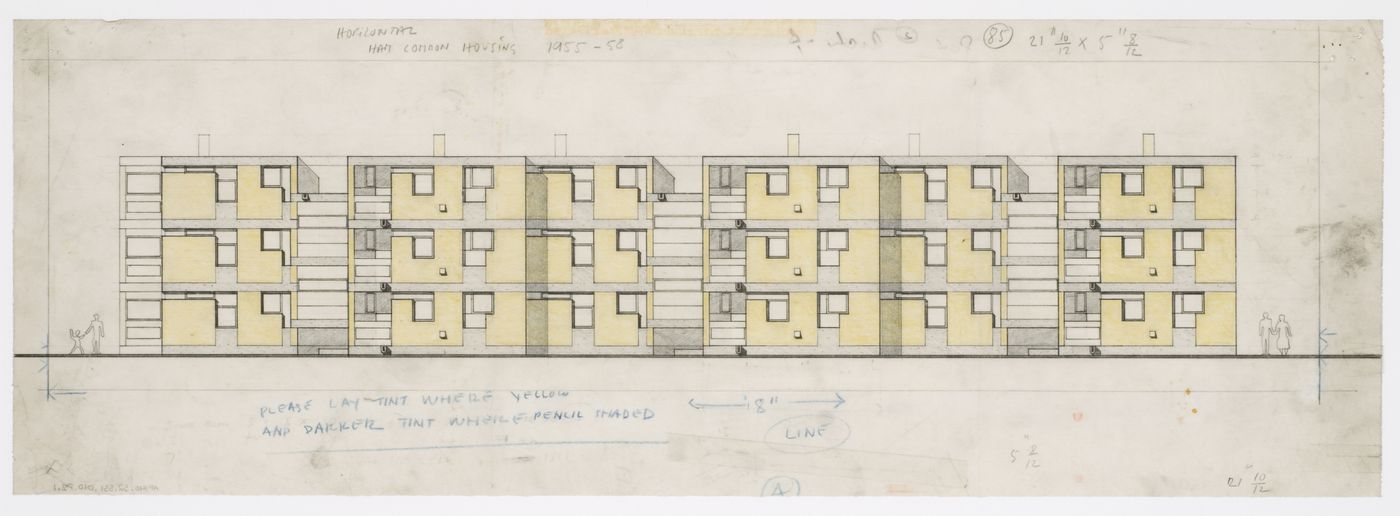 Ham Common Flats, London, England: elevation