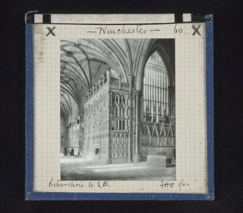 View of retrochoir to southeast, Winchester Cathedral, Winchester, Hampshire, England
