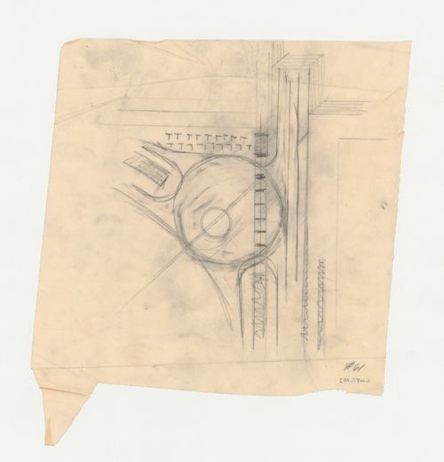 Lehigh Airports Competition Entry: Detail for airport plan showing airplane circulation pattern
