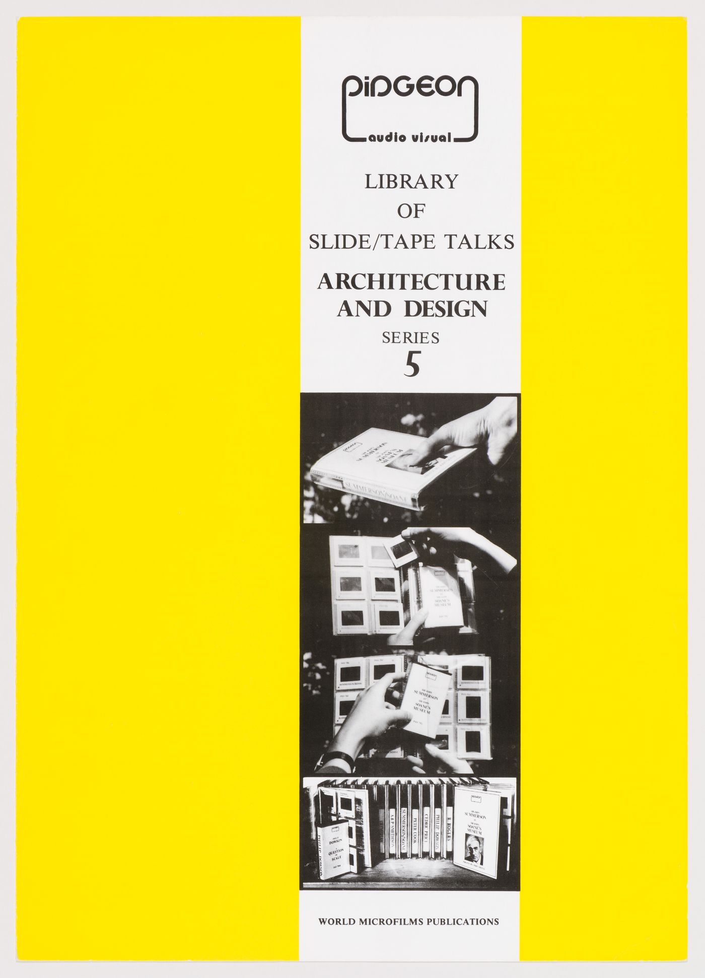 Pidgeon Audio Visual (PAV) catalogue advertising the fifth series of PAV talk kits