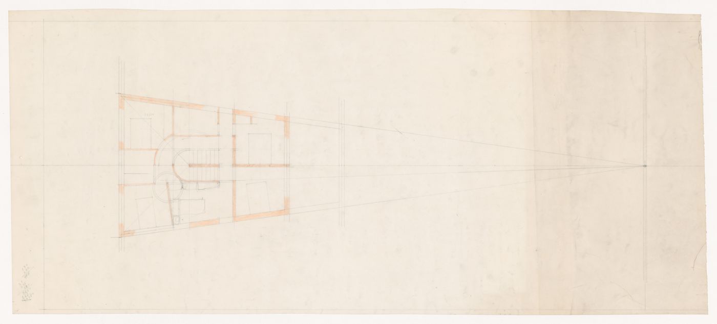 Plan for Casa Fernando Machado [Fernando Machado house], Porto, Portugal