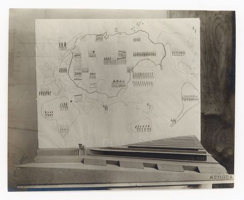 Photograph of a model for a Palace of Soviets, Moscow