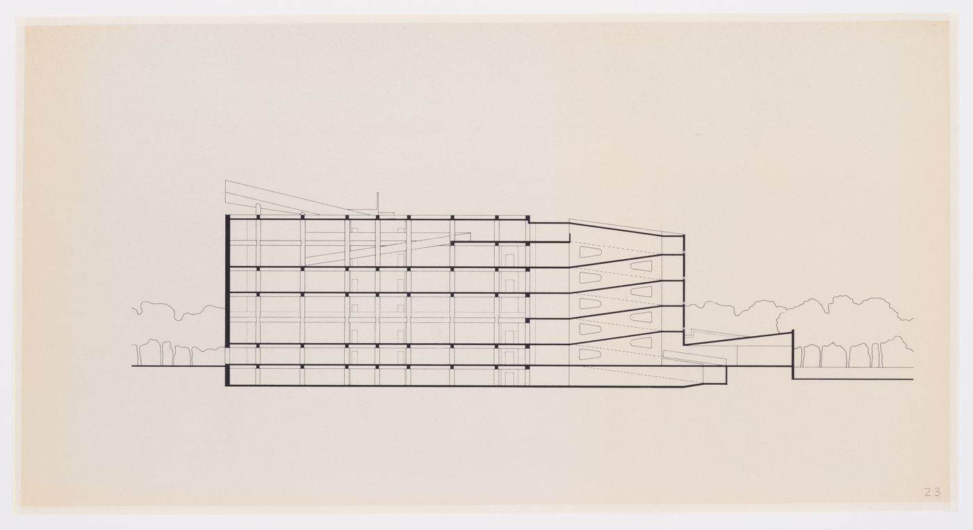 Section for the Museum of Knowledge in Chandigarh, India