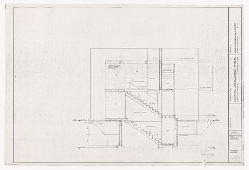 Section for House VI, Cornwall, Connecticut
