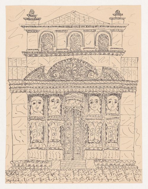 Visionary design for a funerary chapel