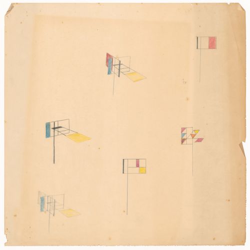 Sketches for Estructuras movidas por el viento