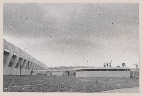View of Duchen factory, under construction, Guarulhos, Brazil
