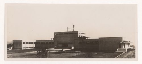 Exterior view of a government distillery, Istanbul, Turkey