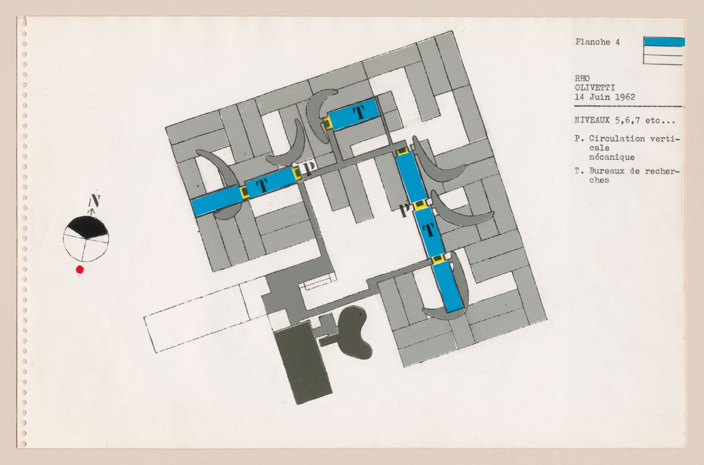 Olivetti Electronic Computer Centre, Rho-Milan