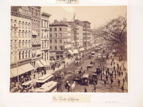The Post-office, New York City, New York
