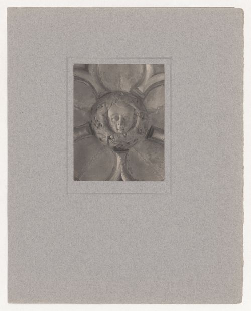 Plate from portfolio ''York Minster Chapter House''