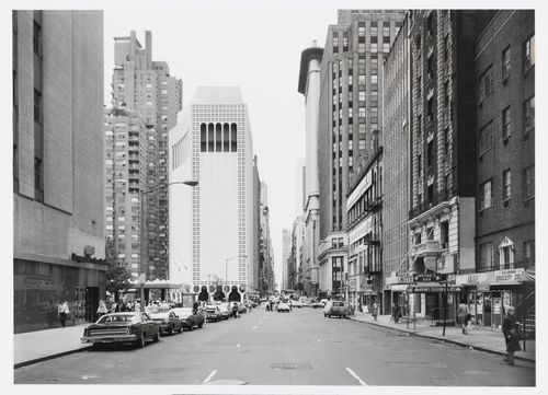 Die Architektur der Strasse, New York City, Dez 1977 - Sept 1978: 54th Street, Manhattan