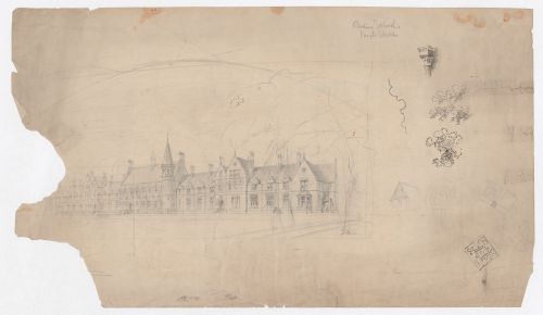 Reading School: Rough sketch