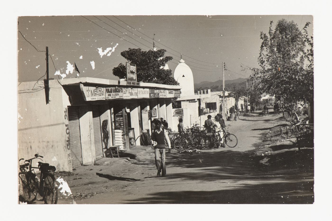 View of Naya Gaon, north of Chandigarh, India