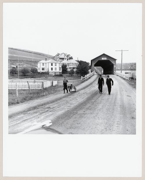 Pont couvert, Rivière-au-Renard, Gaspésie, Québec