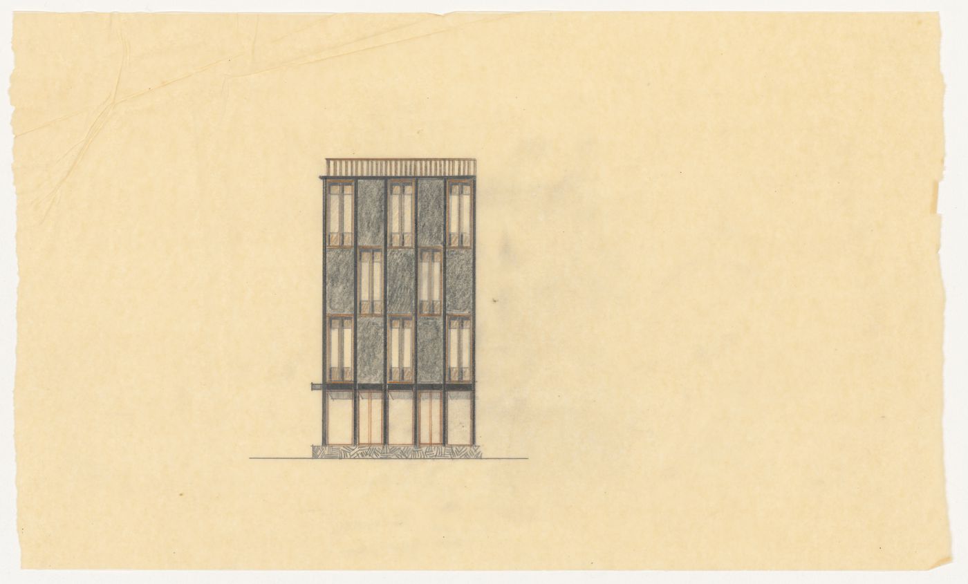 Cladding study for United States Embassy, Oslo, Norway