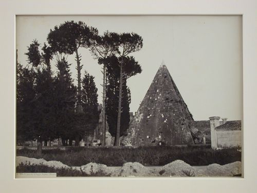 Pyramid of Caius Cestius, Rome, Italy