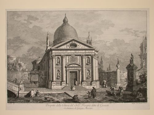 A view of the church of the Gesuati, Venice
