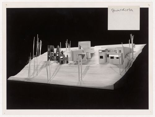 View of models for Casa Guardiola, Puerto de Santa Maria, Spain
