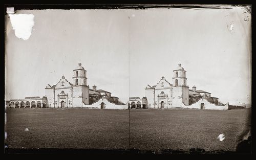 Stereograph of Mission San Luis Rey de Francia, California, United States of America