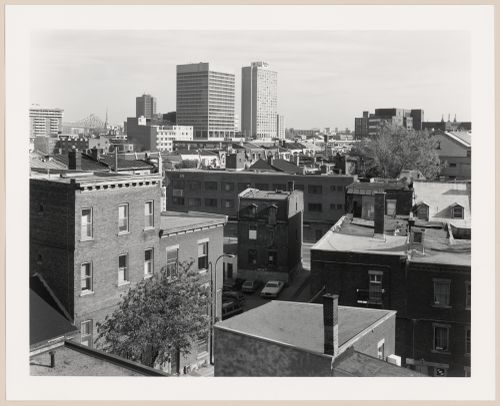 Garage views from and Environment, Carrefour St-Denis, Montréal, Québec