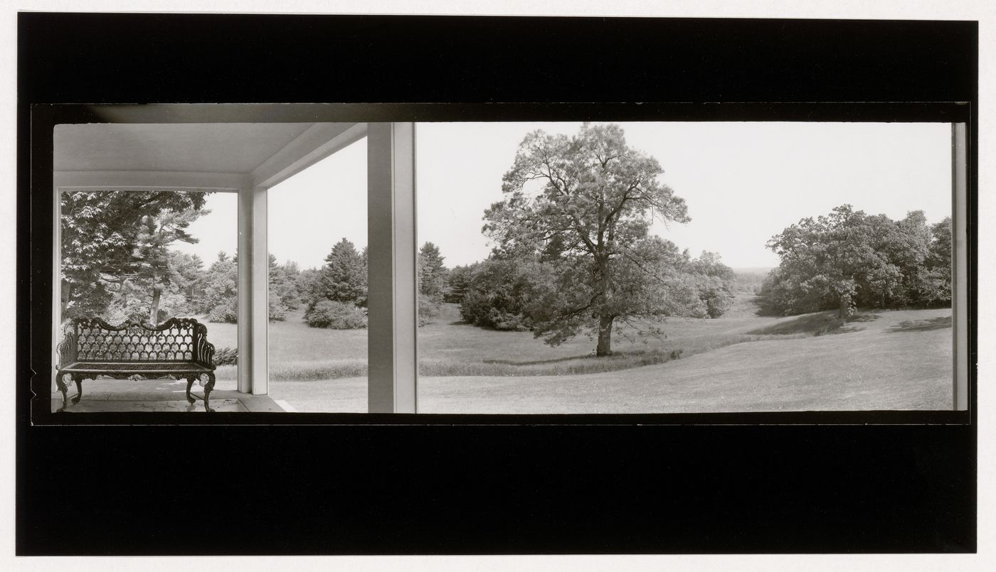 "The Cedars" (from the house), Henry Sargent Hunnewell Estate, Wellesley, Massachusetts