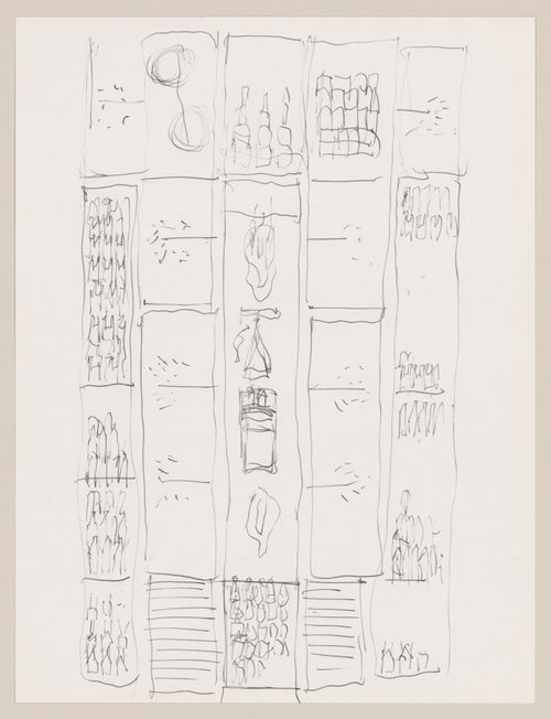 Sketch site plan for Victims II