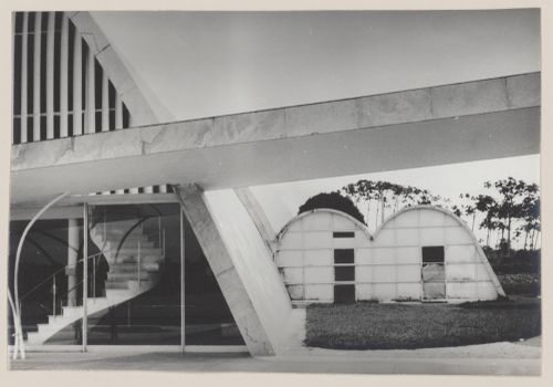 View of Church of Saint Francis, Pampulha, Belo Horizonte, Brazil
