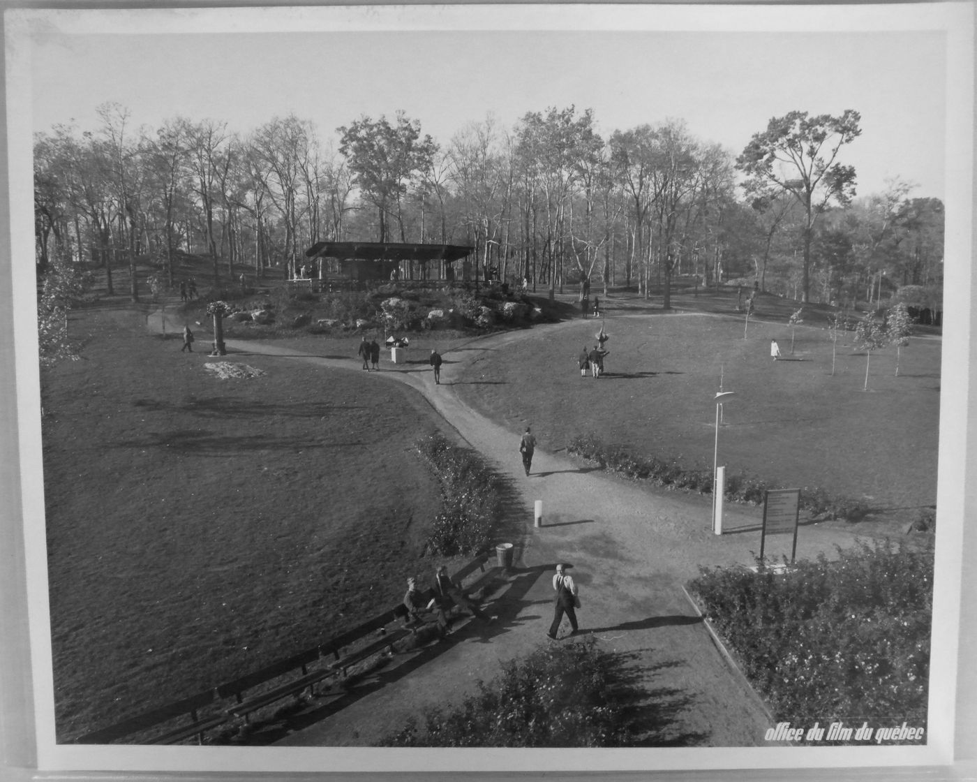 View of the Hélène de Champlain Park, Expo 67, Montréal, Québec