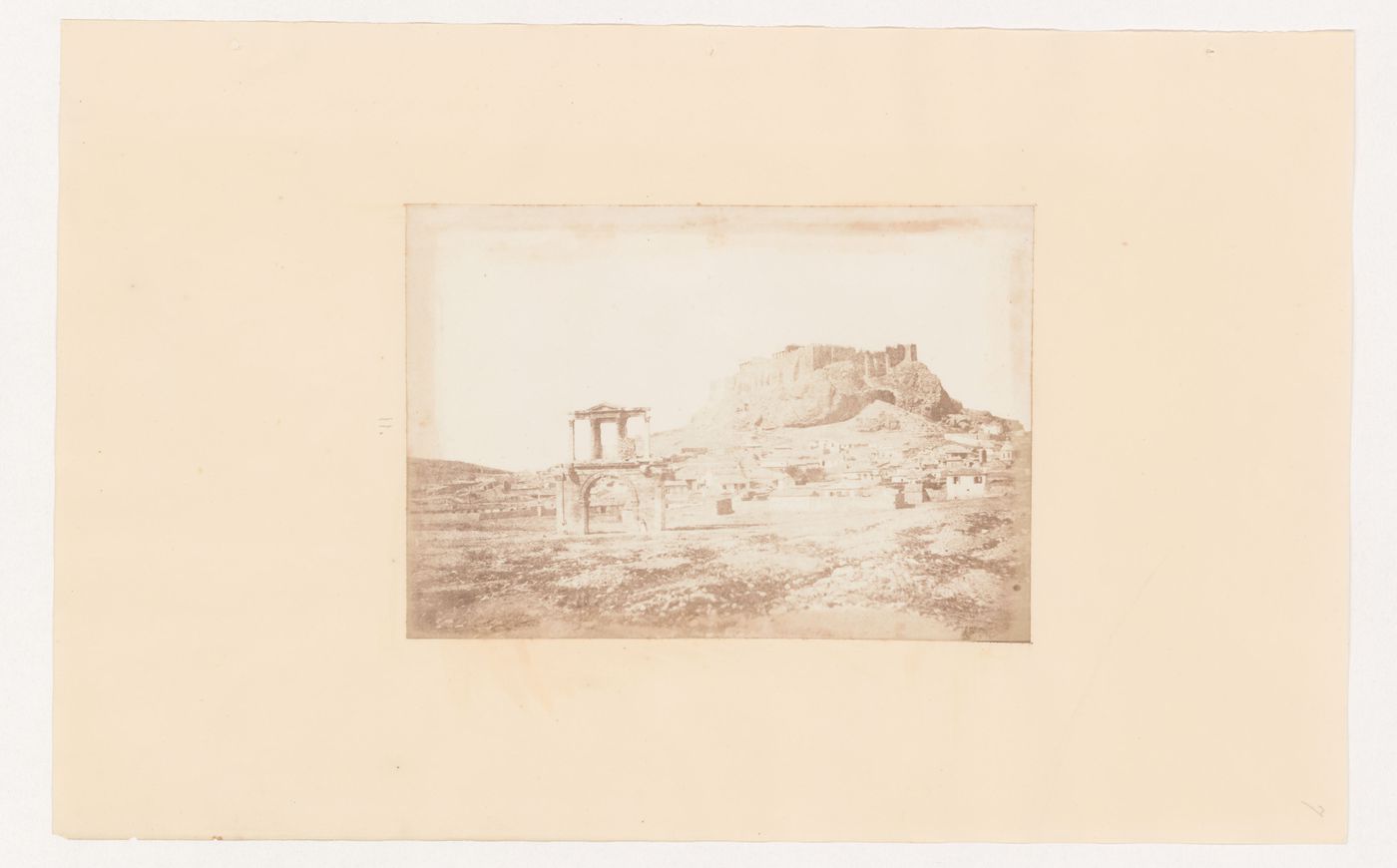 The Acropolis - from the south-east
