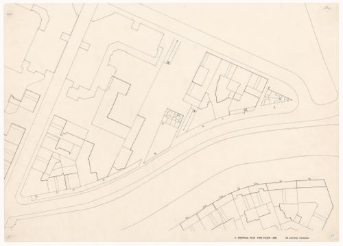 Plan for Blocke 70 und 89, Kreuzberg, Fränkelufer, Berlin