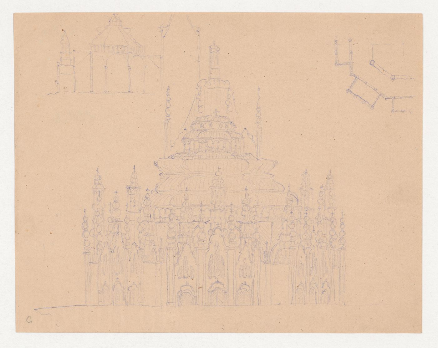 Visionary design for a pilgrimage church