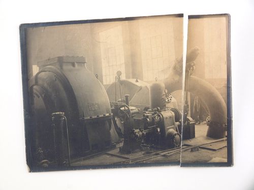 View of English Electric Company motor