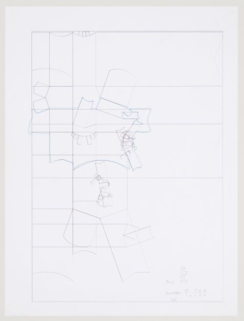Schematic plan, Biozentrum - Biology Center for the J.W. Goethe University, Frankfurt am Main, Germany