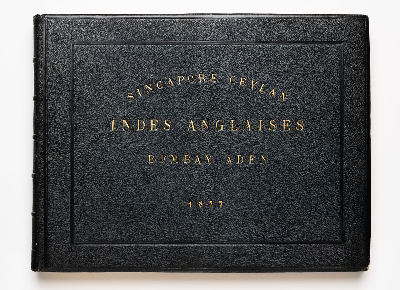 Album of views of architecture and topography in Singapore, Ceylon (now Sri Lanka), India, and Aden Protectorate (now in Yemen)