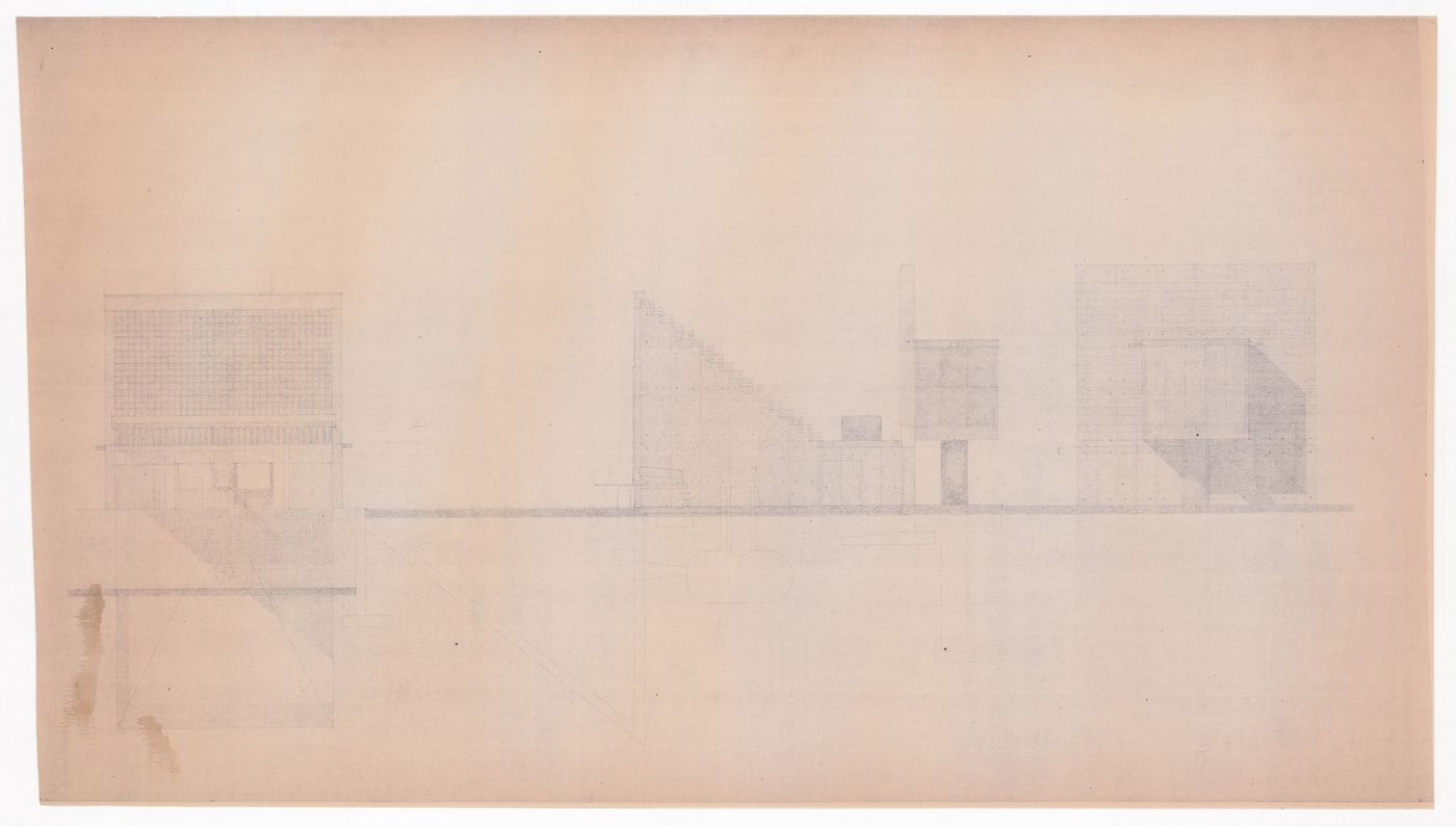 Elevation for Theater Masque