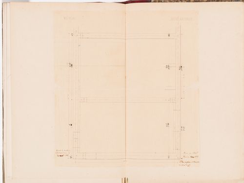 Foundation plan, Hôtel Soltykoff