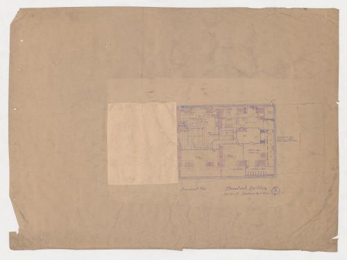 Monadnock Building, Chicago: Basement plan