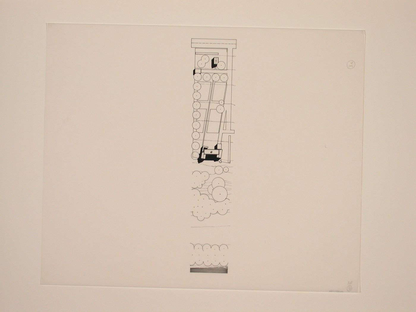 The Nofamily House - Illustrationdrawing - Site plan