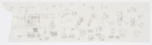 Housing, Müller Pier, Rotterdam, Netherlands: sketches